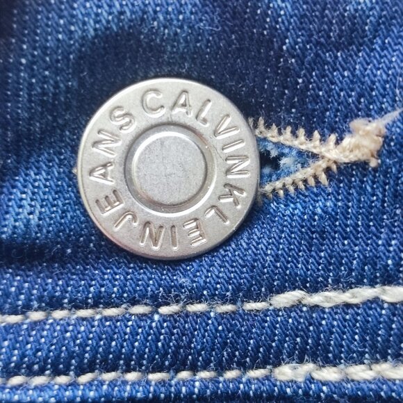 Calvin Klein jeans straight leg classic blue men's size 32X34 - Picture 7 of 9